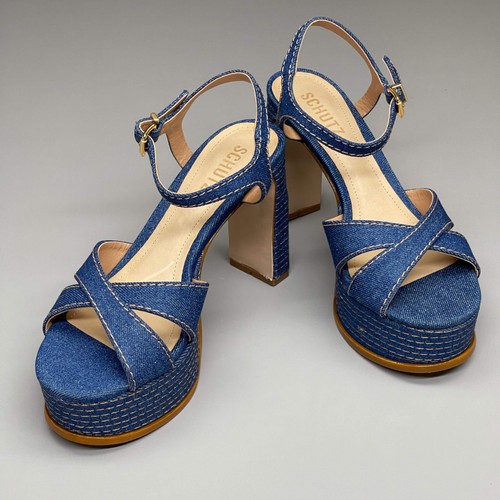 Schutz keefa casual denim - keefa,
