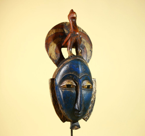 Autentica maschera tribale - , in