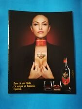 RITAGLIO DI GIORNALE PUBBLICITA' BORGHETTI LIQUORE CAFFE' DA COLLEZIONE - (151)