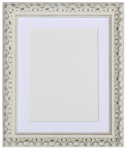 Cornici bianche vintage ornate