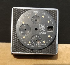 quadrante Tag Heuer Pilot crono quarzo usato originale