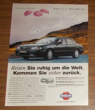Seltene Werbung NISSAN MAXIMA