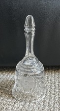 Vintage 24% Lead Crystal Bell