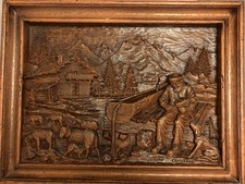 Quadro 50x38x7 cm scultura