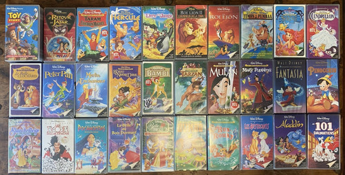 Lot vhs disney grands - lot,