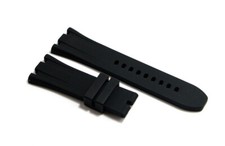 Cinturino in gomma nero per