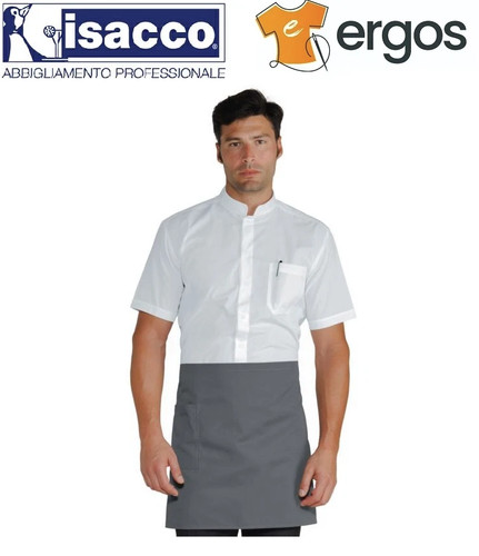 Isacco grembiule vita grigio - isacco,