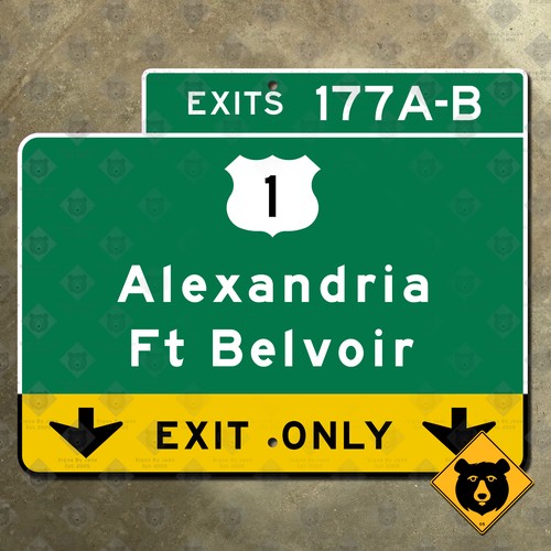 Virginia route alexandria - 1,