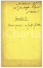 1857 Andrea ZAMBELLI Danni