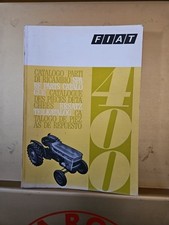 Trattore Fiat 400 Del 1969 Catalogo Parti Di Ricambio Originale D'epoca 