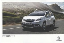 PEUGEOT 2008 Manuale Uso e
