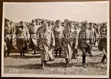 FOTO FOTOGRAFIA MUSSOLINI + HITLER SUL FRONTE ORIENTALE - ANNO 1941 - ORIGINALE