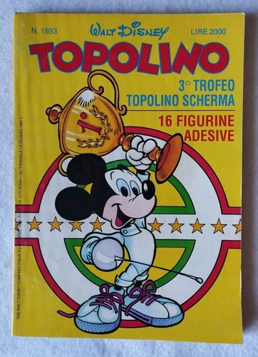 Topolino 1853 figurine - topolino, n.1853+16