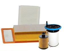 KIT 4 FILTRI TAGLIANDO FIAT 500L MOTORI 1.3 D MULTIJET MJT 84CV 95CV  DAL 2012