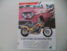 advertising Pubblicità 1992 MOTO HONDA VT 600 C SHADOW