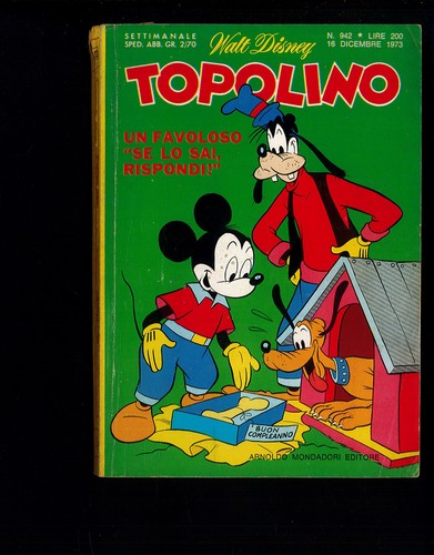 Topolino 942 del - n.,