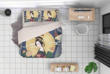 Set copripiumino 3D astratto