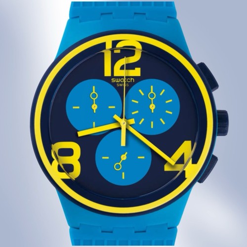 Swatch your mark - "on, chrono
