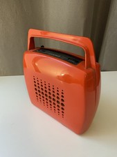 Mangiadischi Penny Rosso Vintage Mario Bellini Revisionato 