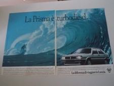 advertising Pubblicità 1985 LANCIA PRISMA TURBODIESEL