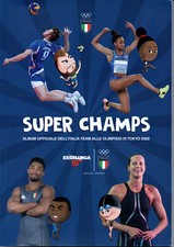 Album figurine SUPER CHAMPS Esselunga Olimpiadi Tokyo 2020 COMPLETO!
