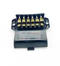 PORTAFUSIBILI PER FIAT 500 OM 40 TRATTORI 6 VIE CON COPERCHIO UNIVERSALE FIAT OM