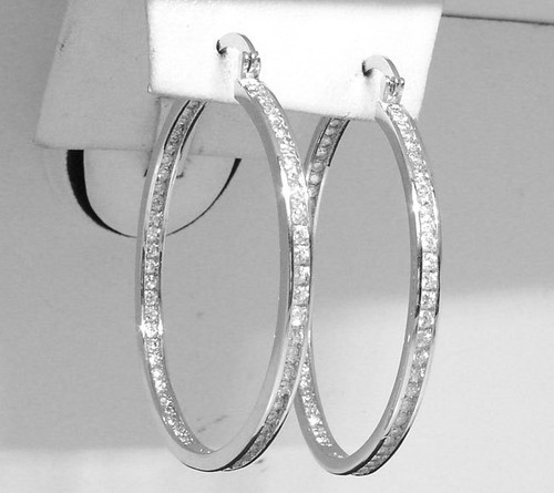 Orecchini cerchio 5 - cerchio, 1,5"