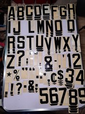 Lotto vintage lettere unitype - vintage,
