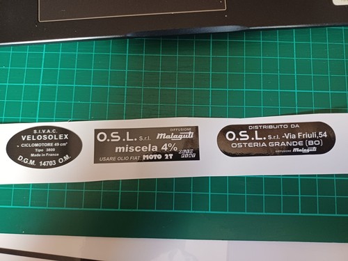 Jeu autocollants pour - de,