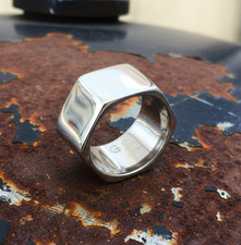 Anello biker acciaio inox uomo