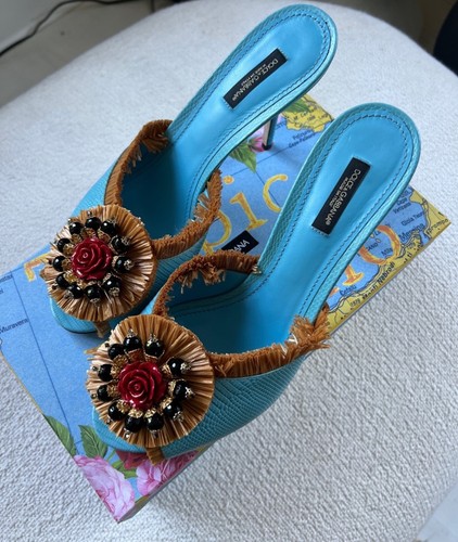 Dolce gabbana iconico mules - gabbana,