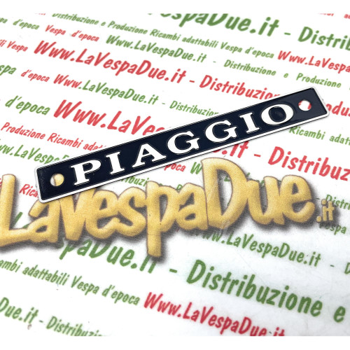 Targhetta piaggio metallo - piaggio,