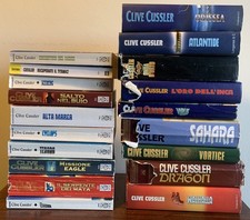 Clive Cussler - Lotto 19 romanzi -