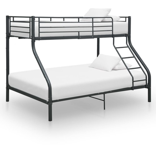 Vidaxl letto castello nero - letto,