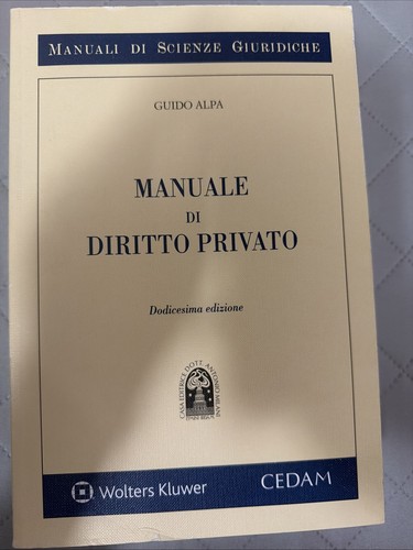 Manuale diritto privato - manuale,