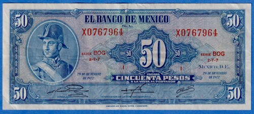 Mexico pesos 1972 49u - pesos,