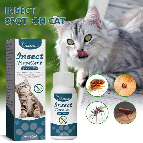 Pet flea killer drops - killer,