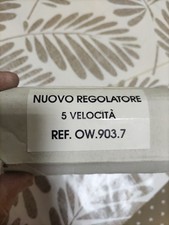 Regolatore Di Velocità Ventilatore Vortice SCNR 5