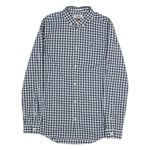 Tommy jeans camicia slim - jeans, fit