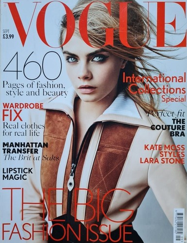 Vogue magazine cara delevingne - magazine,