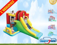 PARCO AVVENTURA GONFIABILE, SALTARELLO, SCIVOLO, VASCA PALLINE, CANESTRO 9160N