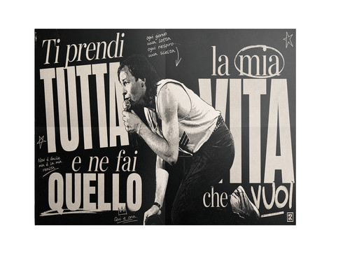 Vasco rossi poster - poster, 70x100