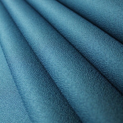 Tenda tessuto crepe - tenda, teal