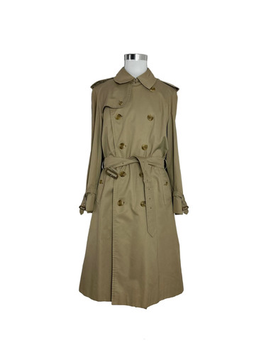 Vintage burberry trench coat - trench,