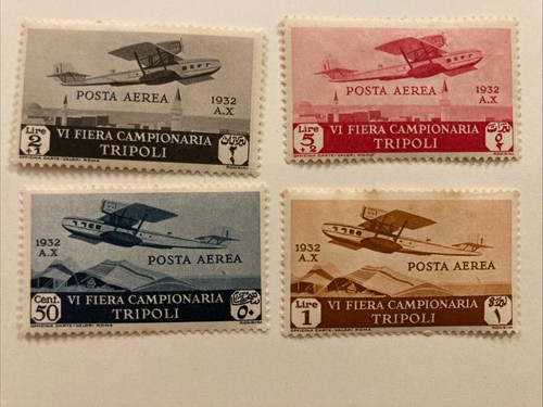 1932 libia posta - libia, aerea
