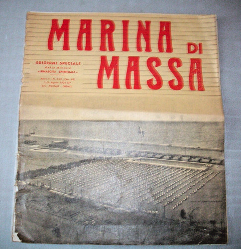 Rivista marina massa - marina,