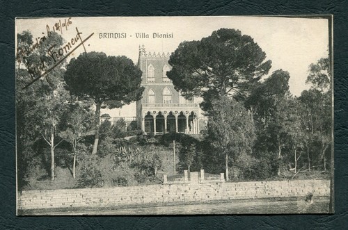E104 cartolina brindisi - ,