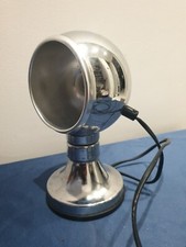 Lampada Da Tavolo Reggiani Space Age Ball Con Calamita Anni 70 Vintage