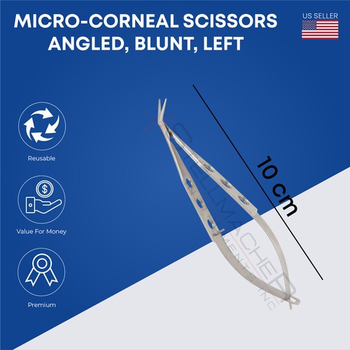 Micro forbici corneali cm - micro,