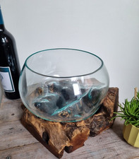 Grande ciotola larga vetro